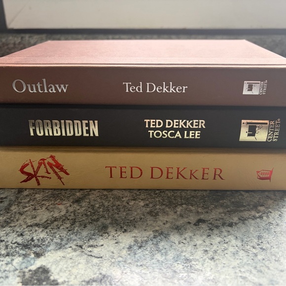Other Ted Dekker Book Set Brown Black Gold Poshmark
